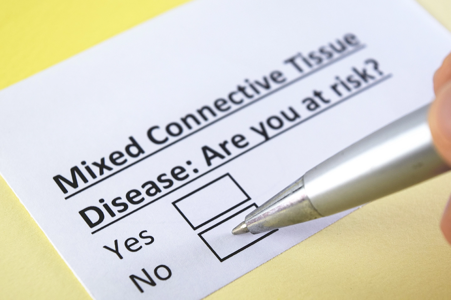 Are you at risk of mixed connective tissue disease?
