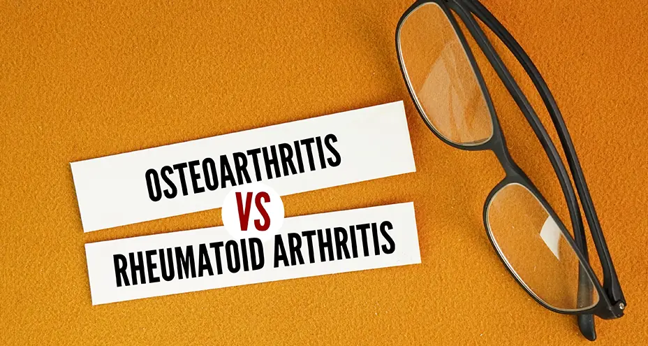 Osteoarthritis vs rheumatoid arthritis